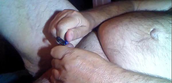  Penis plug and sound fucking my cock